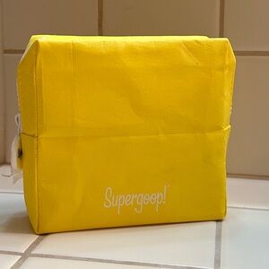 5/$20 Supergoop! Yellow Pouch